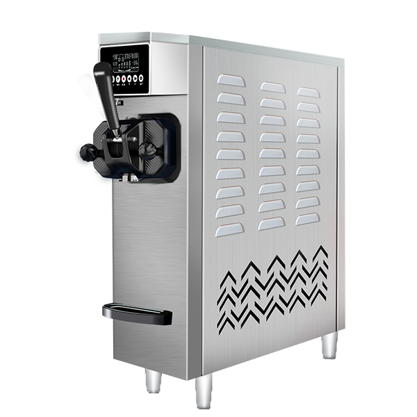 MK-S20 New Mini Single Flavor Ice Cream Machine Model for Soft Ice Cream Machine in Cold Drink Shop Bar